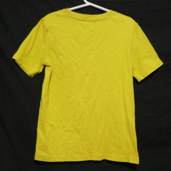 GAP KIDS, mustard graphic T-Shirt, bicycle parts design, small 6-7 years, EUC - Picture 2 of 11